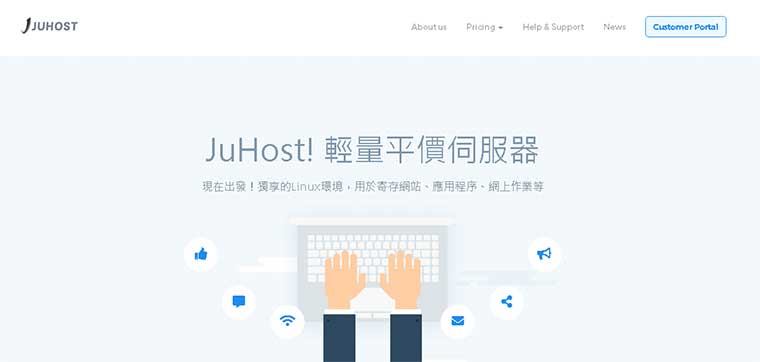 JuHost:$13.63/年1核1G内存/20G SSD/500G月流量500M带宽/香港直连-香港VPS